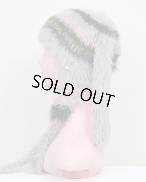 画像4: rurumu: 25AW usa-mimi fluffy beanie gray (4)