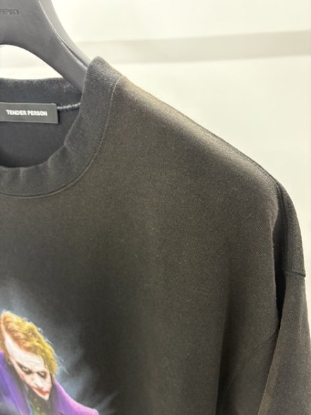 画像4: TENDER PERSON JOKER TEE BLACK (4)