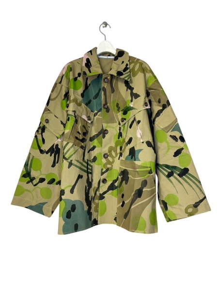 画像1: Tokio Primitive camo shirt (1)