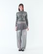 画像9: rurumu: collage printed lounge pants gray (9)