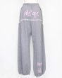 画像2: rurumu: collage printed lounge pants gray (2)