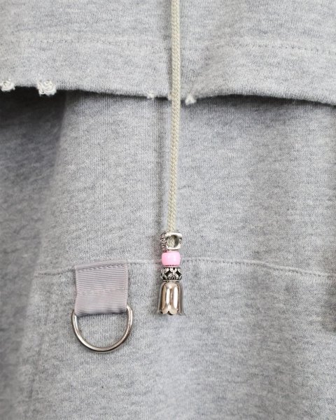 画像8: rurumu: collage printed layered hoodie (8)