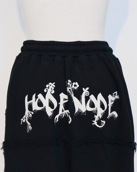 画像5: rurumu: collage printed lounge pants black (5)