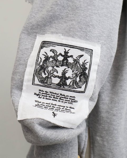 画像7: rurumu: collage printed layered hoodie (7)