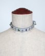 画像3: rurumu:  25AW burning heart multi studs choker gray (3)