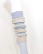 画像5: rurumu:  25AW multi border JQ arm warmer ivory (5)
