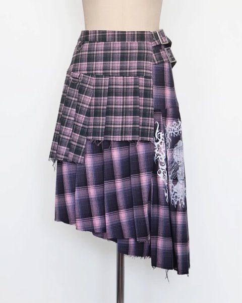画像6: urumu: 25AW belted pleats rolled long skirt (6)