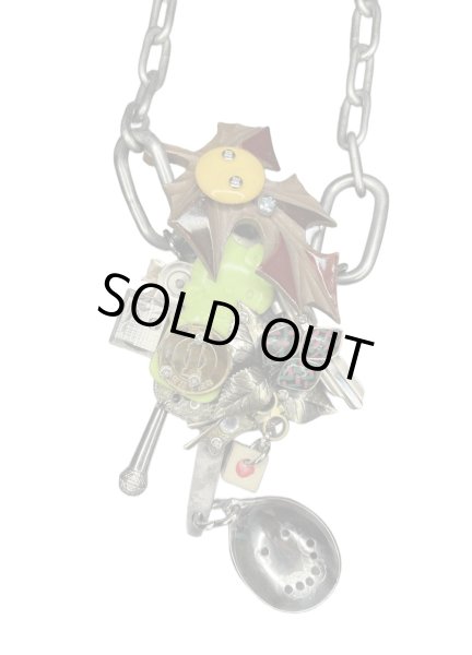 画像1: LEO GON'DO　kitty&Leaf Necklace (1)