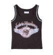 画像1: LIBRIO MENDONÇA RIB FITTED TANK TOP　BLACK (1)