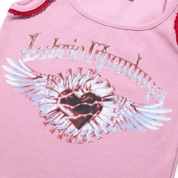 画像3: LIBRIO MENDONÇA RIB FITTED TANK TOP　PINK (3)