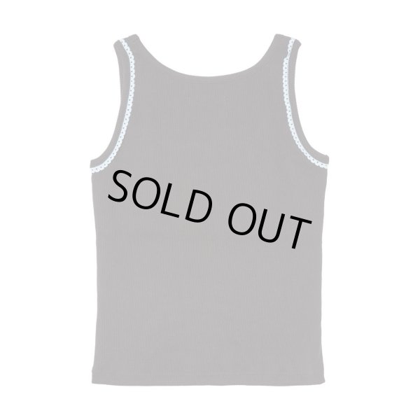 画像2: LIBRIO MENDONÇA RIB FITTED TANK TOP　BLACK (2)
