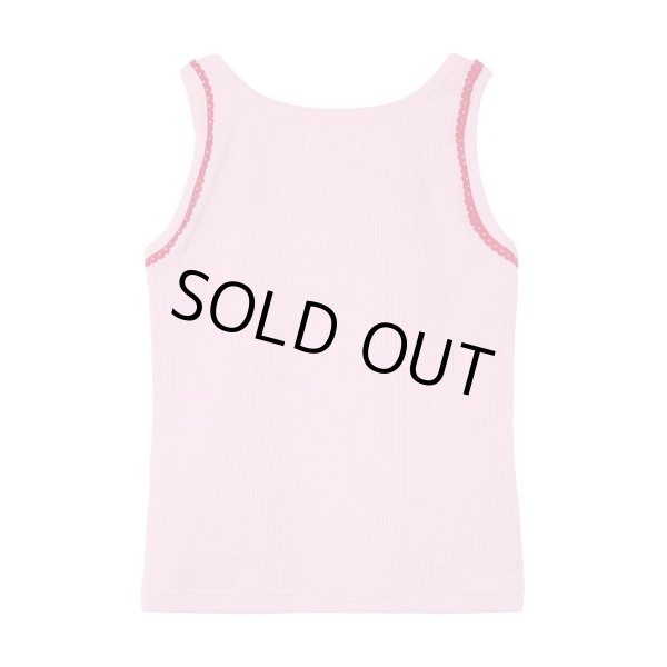 画像2: LIBRIO MENDONÇA RIB FITTED TANK TOP　PINK (2)