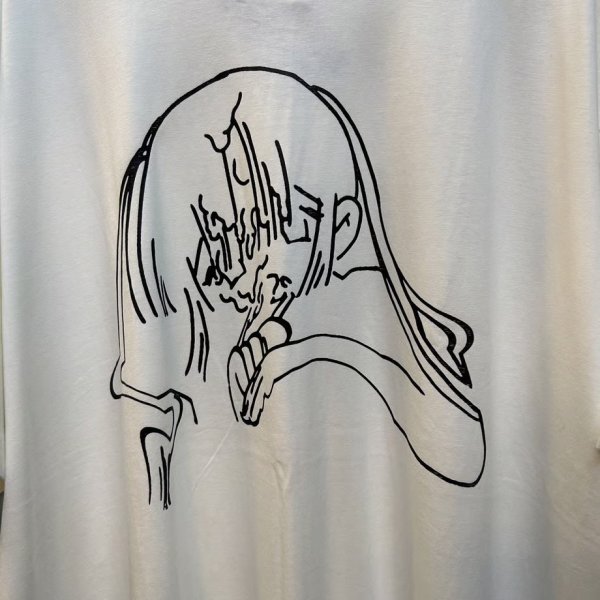 画像2: 雀蜂　朝Tしゃつ　ホワイト (2)