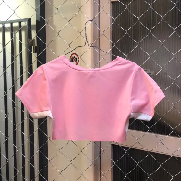 画像2: 雀蜂　コラージュショートT ピンク (2)