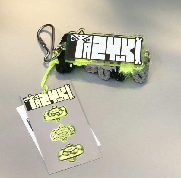 画像1: TA2YUKI  Acrylic knit key chain (1)