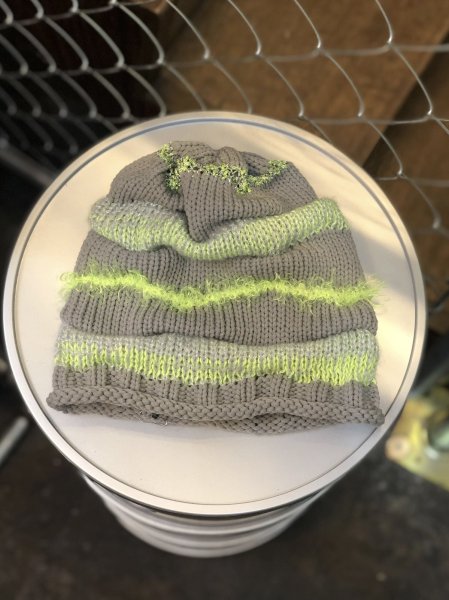 画像1: TA2YUKI  Pintuck  Neon Hat  Neongray  Nomal ver (1)