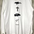 画像2: パーフェクトプラン  イルカロングTシャツ　白色 (2)