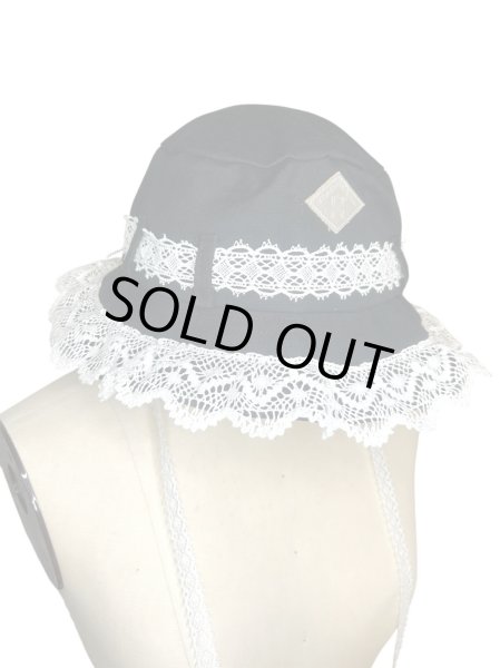 画像4: el conductorH　FRILL LACE BUCKET HAT WHT (4)