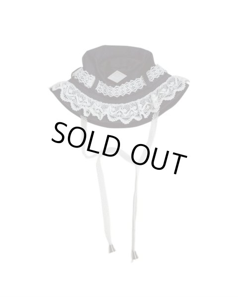 画像2: el conductorH　FRILL LACE BUCKET HAT WHT (2)