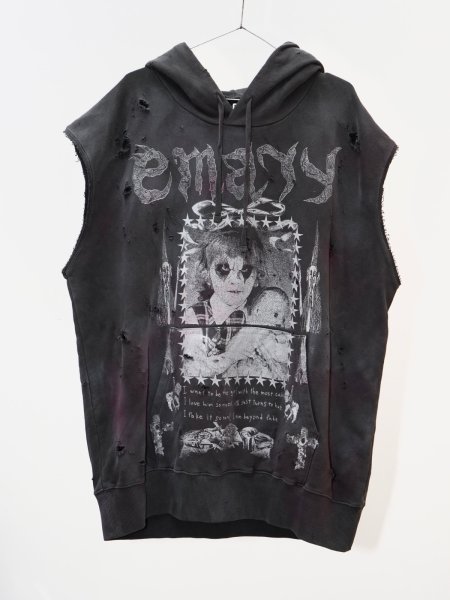 画像1: emary Damaged Psyco candy hoodie DEDABRACK (1)