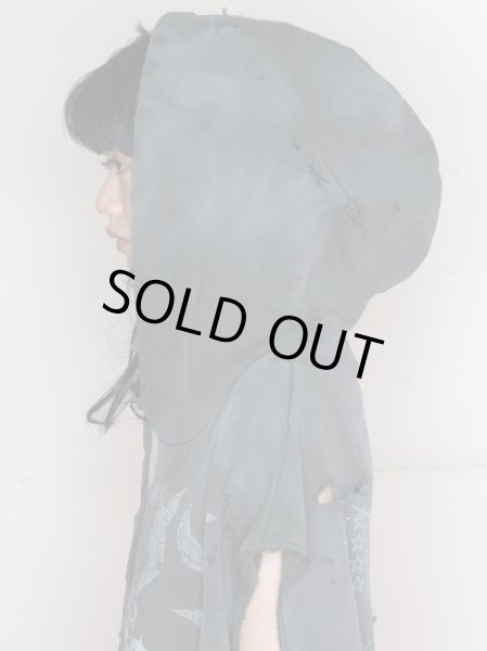 画像4: emary Psyco candy no sleeve hoodie DEAD BLACK (4)