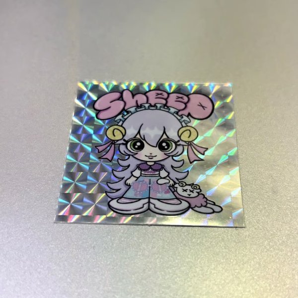 画像1: sheep  ステッカーA (1)
