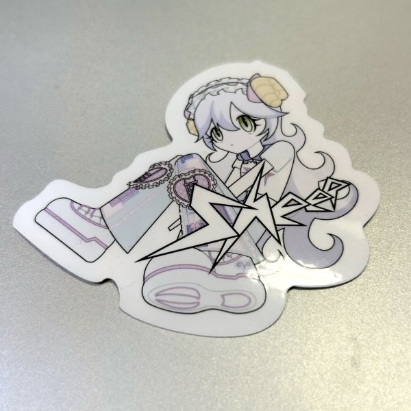 画像1: sheep  ステッカーB (1)