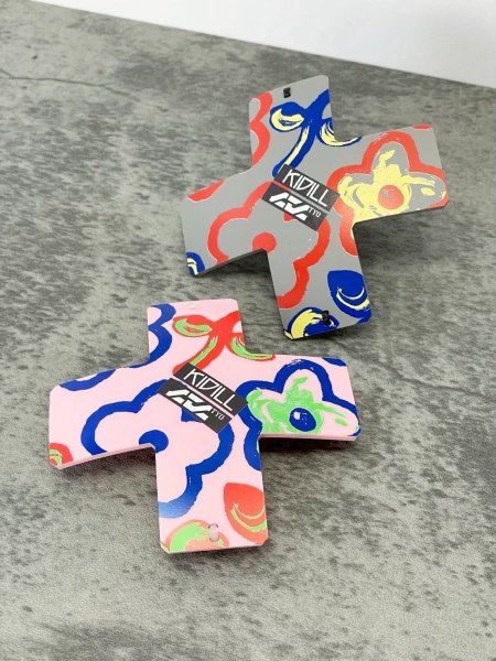 画像2: KIDILL 26SS KL1098 CROSS BARRETTE UNIT D-TYPE KIDILL MODEL KIDILL×CTCTYO GREY FLOWER (2)