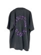 画像2: KIDILL 26SS KL1092 AMY FLOWER CROWN T-SHIRT BLOWASHED BLACK (2)