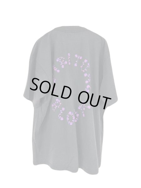 画像2: KIDILL 26SS KL1092 AMY FLOWER CROWN T-SHIRT BLOWASHED BLACK (2)