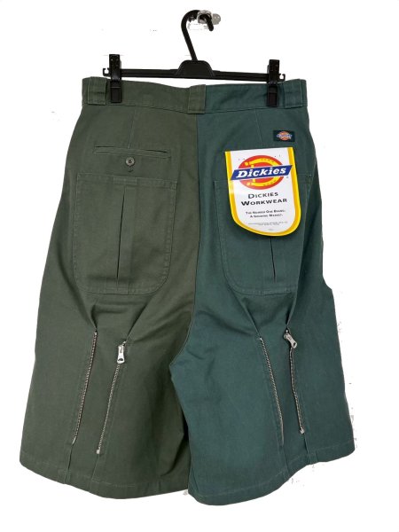 画像2: KIDILL 26SS KL1046 DICKIES BONDAGRE SHORT PANTS BIOSTONE WASHED OG×GH (2)
