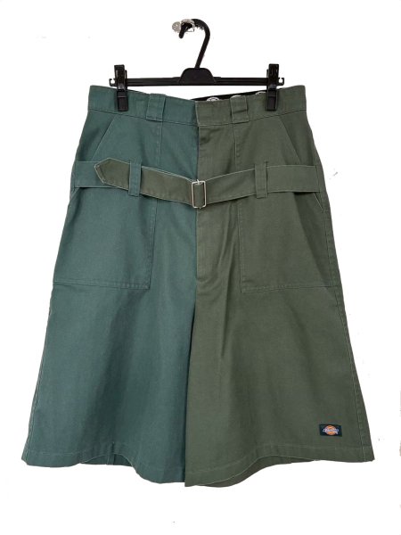 画像1: KIDILL 26SS KL1046 DICKIES BONDAGRE SHORT PANTS BIOSTONE WASHED OG×GH (1)