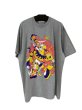 画像1: KIDILL 26SS KL1089 CYBER PUNK GIRL T-SHIRT BIOWASHED GREY (1)