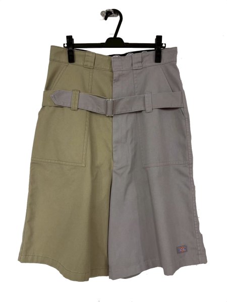 画像1: KIDILL 26SS KL1046 DICKIES BONDAGRE SHORT PANTS BIOSTONE WASHED SV×KH (1)