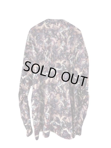 画像2: KIDILL 26SS　KL1084 SHIRRING FALLEN ANGEL L/S TEE FALLEN ANGEL (2)