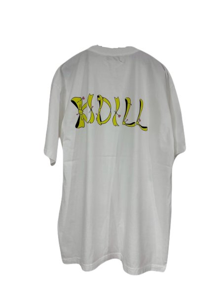 画像2: KIDILL 26SS KL1089 CYBER PUNK GIRL T-SHIRT BIOWASHED WHITE (2)