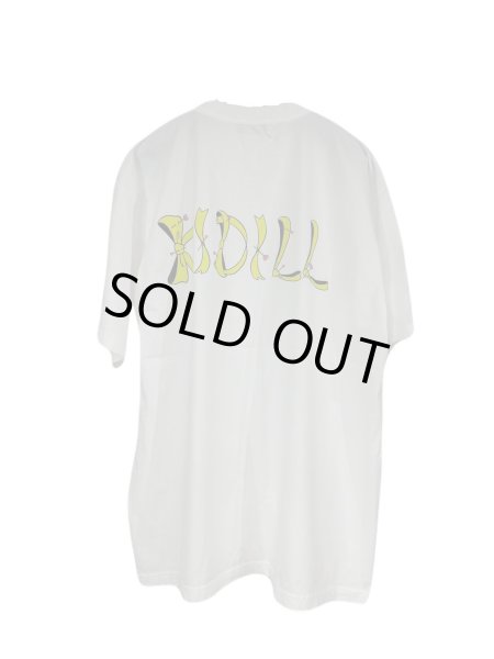 画像2: KIDILL 26SS KL1089 CYBER PUNK GIRL T-SHIRT BIOWASHED WHITE (2)