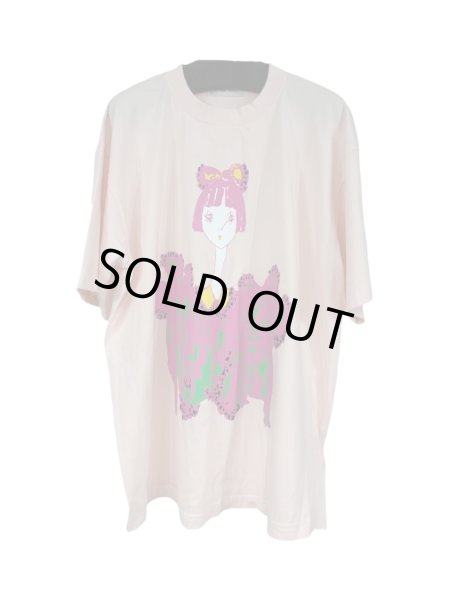 画像1: KIDILL 26SS KL1091 LOUISE RIBBON T-SHIRT BABY PINK (1)