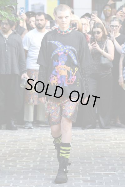 画像3: KIDILL 26SS KL1090 A LITTLE TRAUMA T-SHIRT BIOWASHED BLACK (3)