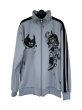 画像1: KIDILL 26SS KL1066 CYBER PUNK TRACK TOP STAIN PROCESSED GREY (1)
