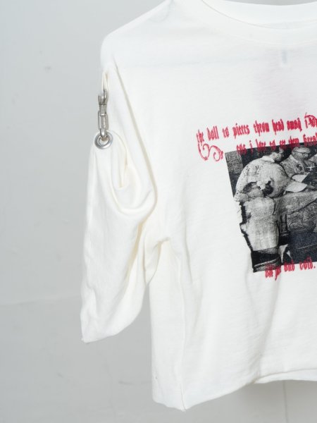 画像6: emary waste big hang T Black (6)