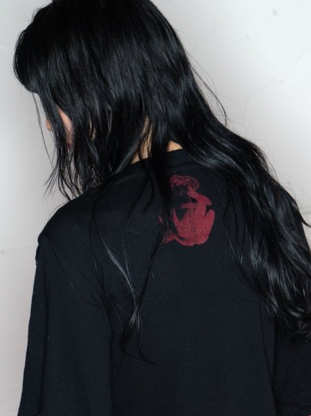 画像5: emary waste big hang T Black (5)