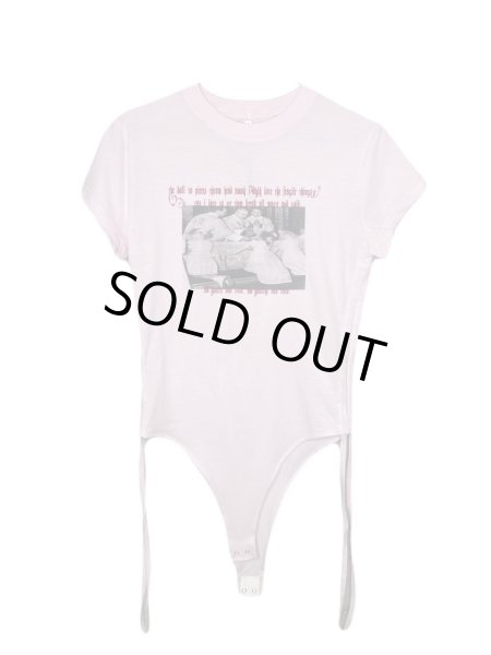画像1: emary wastye body suit T BabyPink  (1)