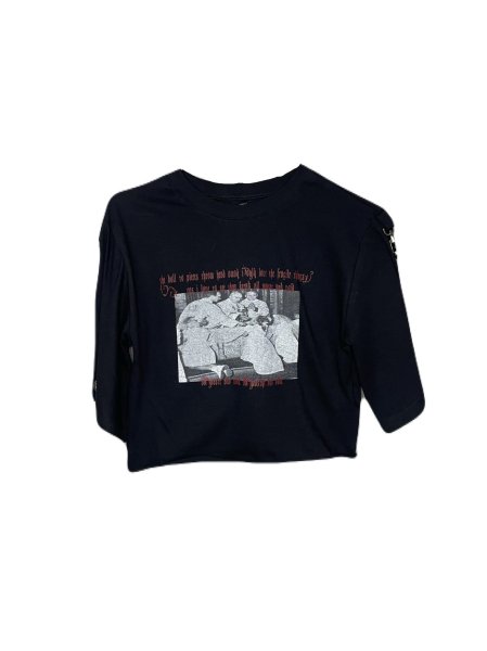 画像1: emary waste mini hang T Black (1)