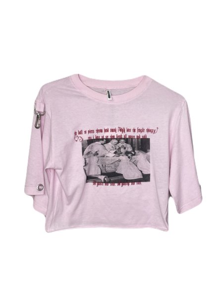 画像1: emary waste mini hang T BabyPink (1)