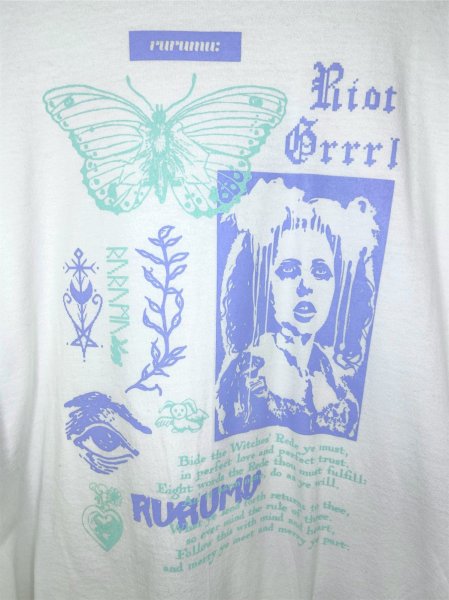 画像3: rurumu: 25SS　boys in the grrrls long sleeve　white (3)