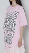 画像2: BASE MARK SIMEON FARRAR×Asymmetry Tee PINK (2)