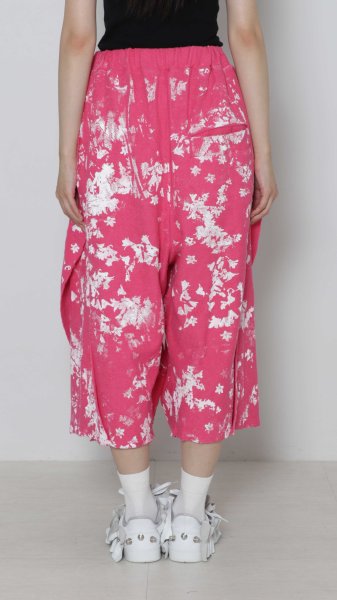 画像2: BASE MARK ShimeonFarra×Frill Half Sweat Pants PINK (2)