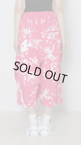 画像2: BASE MARK ShimeonFarra×Frill Half Sweat Pants PINK (2)