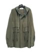 画像1: Azuma. MILITARY DOCKING HOOD SHIRT KHAKI (1)